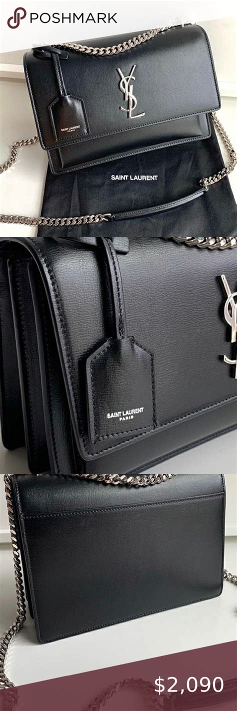 ysl sunset medium review|ysl sunset medium chain bag.